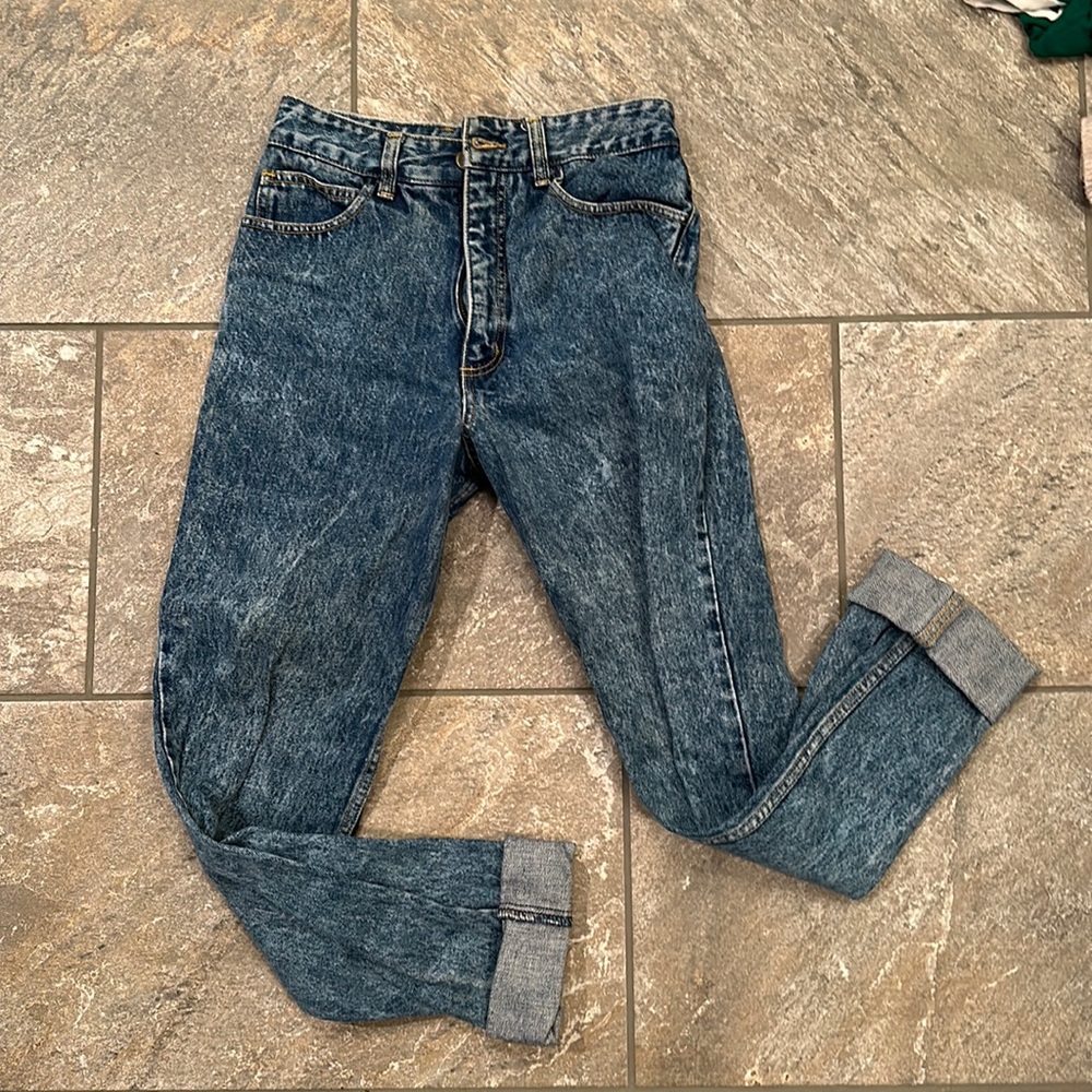 Vintage 90s Acid wash denim jeans